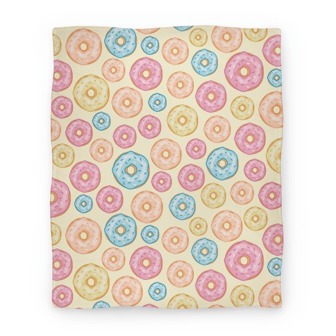Donut Pattern Blanket