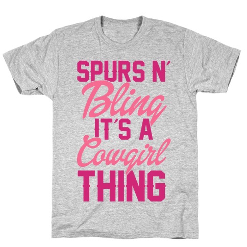 bling spurs t shirts