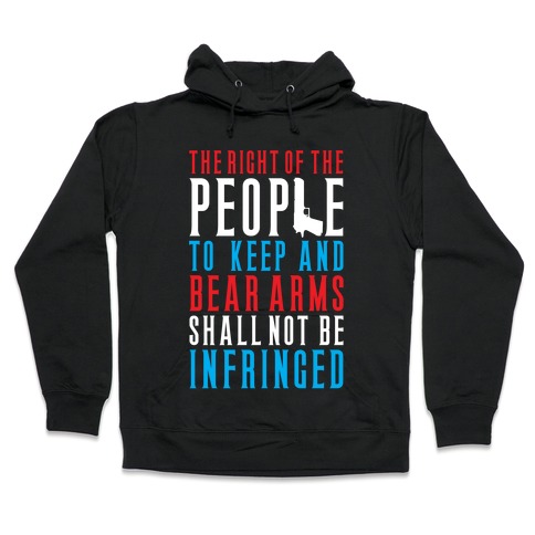 Property Of Armed Citizen Second Amendment USA American Hooded Sweatshirt 