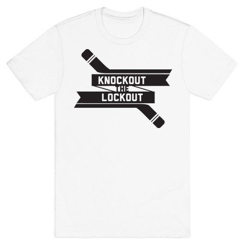 Knockout the Lockout (Black) T-Shirt