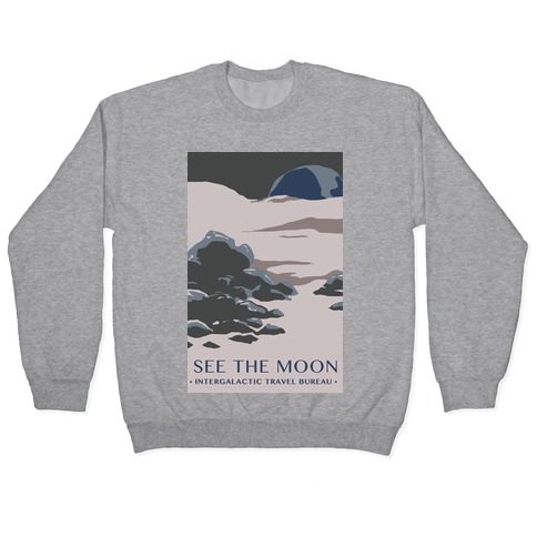 Space Travel - The Moon Pullover