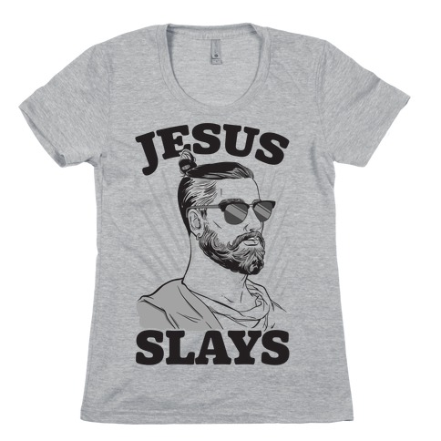 Jesus Slays T-Shirts | LookHUMAN