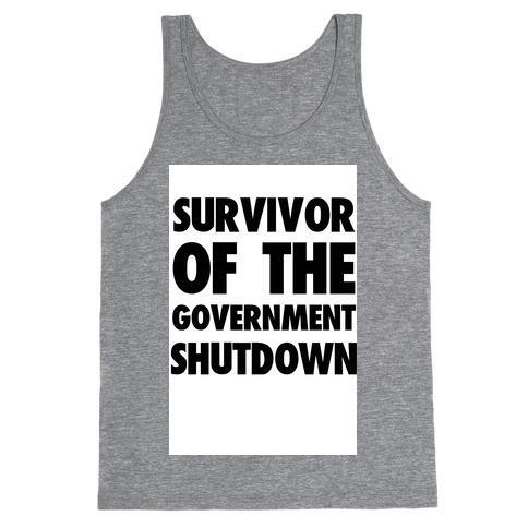 Survivor of the Government Tank Top