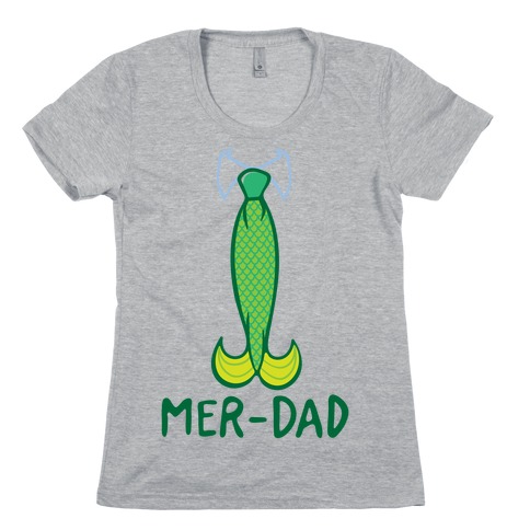 Mer-Dad Womens T-Shirt