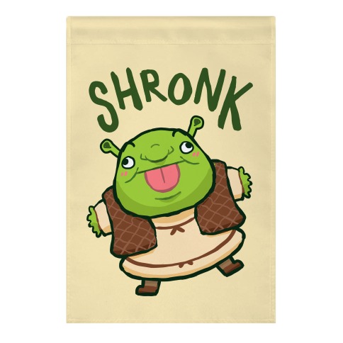 Shronk Derpy Shrek Garden Flag