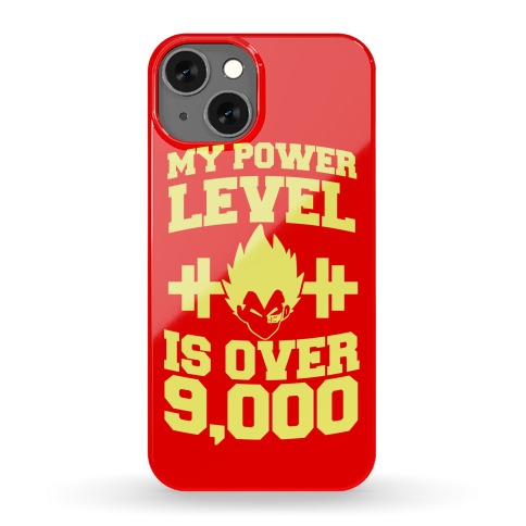 My Power Level Is Over 9,000 Phone Case