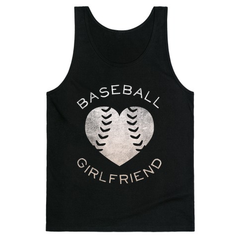 Baseball Girlfriend (Dark Tank) Tank Top