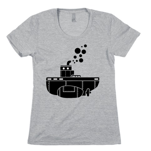 Nautical Submarine Womens T-Shirt