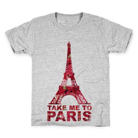Take Me To Paris Kids T-Shirt