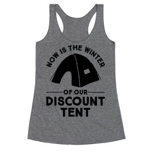 Discount Tent Racerback Tank Top