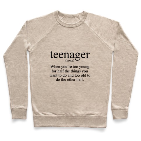 Teenager Definition Pullover