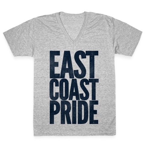 East Coast Pride V-Neck Tee Shirt