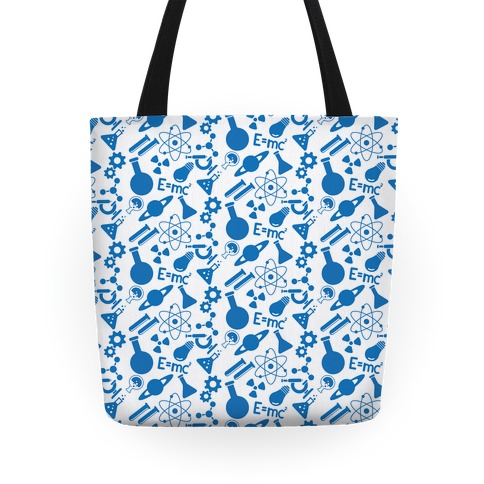Science Pattern Tote