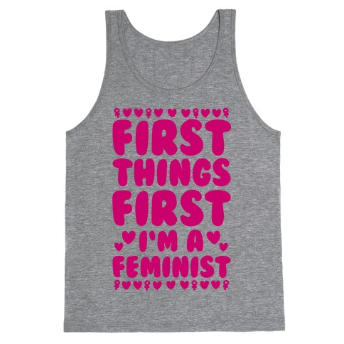 Fancy Feminist Tank Top
