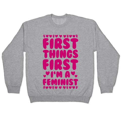 Fancy Feminist Pullover