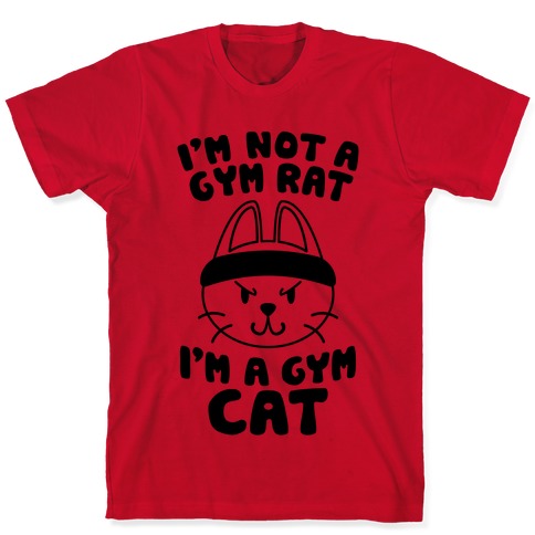 Gym 2024 cat shirt