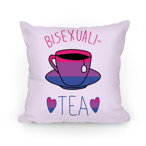 Bisexuali-TEA Pillow