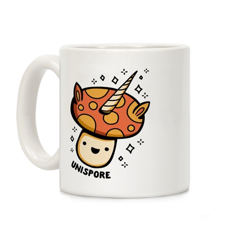 Unispore Unicorn Mushroom Coffee Mug
