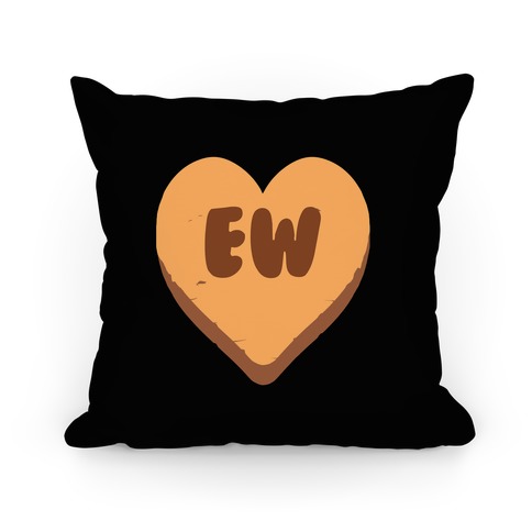 Valentine's Day Heart Ew Pillow Pillow