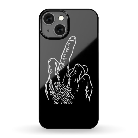 Middle Fingers Up Phone Case