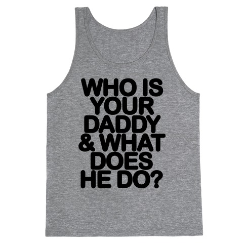 New Daddy Kink Quotes Tank Tops Lookhuman