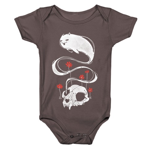 Cat Ghost Baby One-Piece