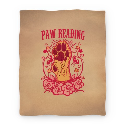 Paw Reading Blanket