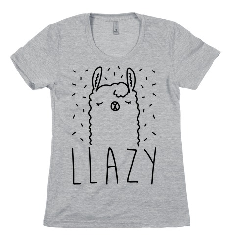 Llazy Llama Womens T-Shirt