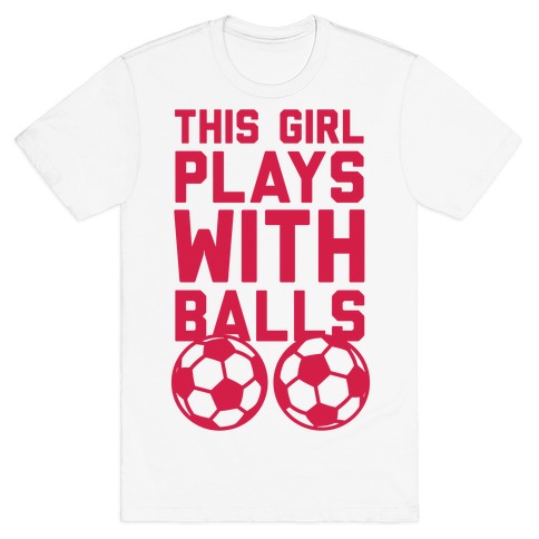 Goal Football Print Round Neck T-shirt Tees Tops Soft Comfortable