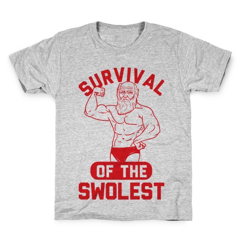 Survival Of The Swolest Kids T-Shirt
