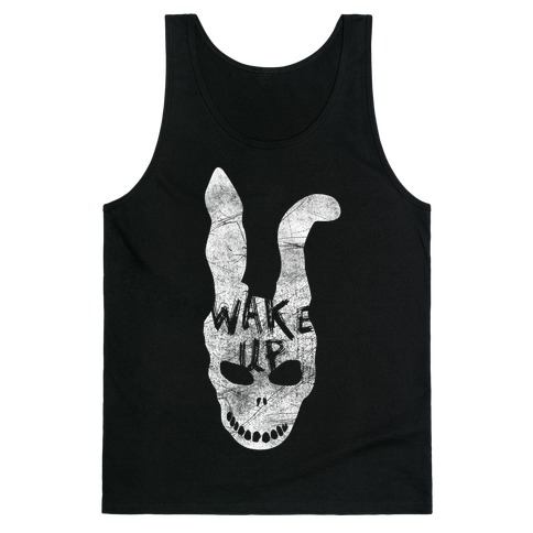 Donnie Darko Wake Up Frank Mask Tank Top