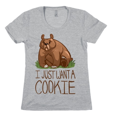 Cookie Bear Womens T-Shirt