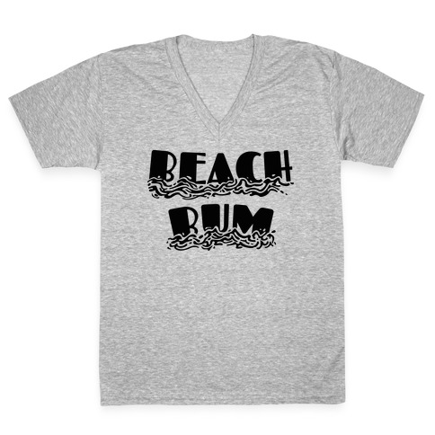Beach Bum V-Neck Tee Shirt
