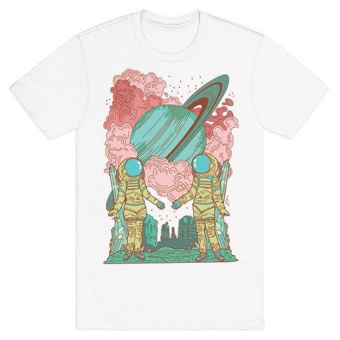 The Lovers in Space T-Shirt