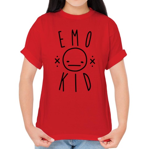 Emo Red T-shirt  Roblox shirt, Red tshirt, Free t shirt design