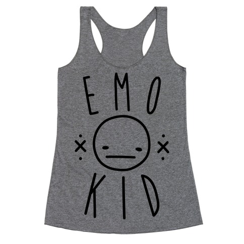Emo Kid Racerback Tank Top