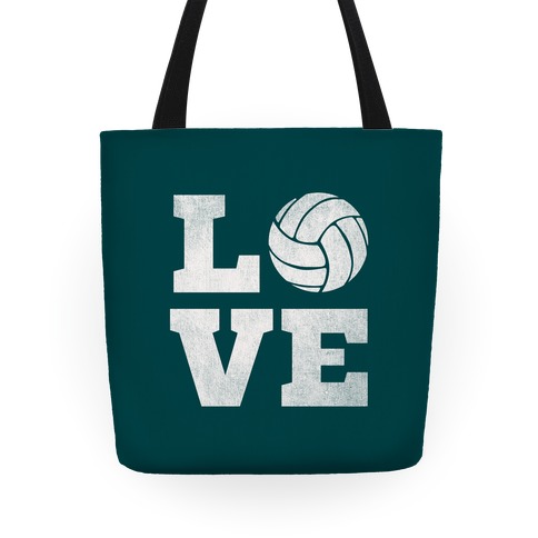 Love Volleyball Tote Tote