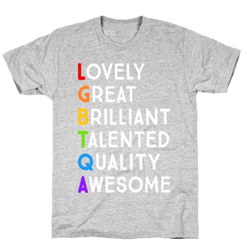 LGBTQA Meanings T-Shirt