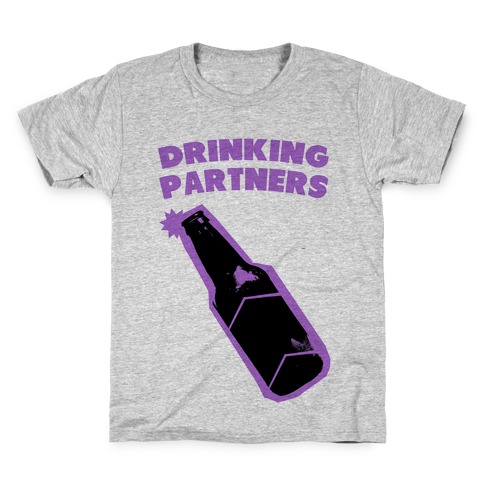 Drinking Partners (Purple) Kids T-Shirt