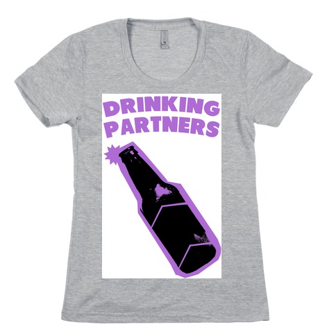 Drinking Partners (Purple) Womens T-Shirt