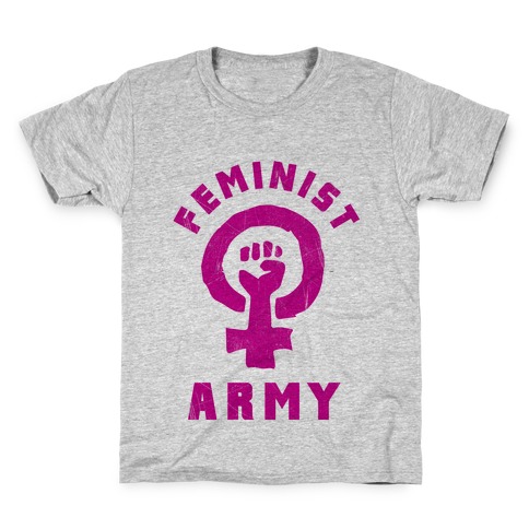 Feminist Army Kids T-Shirt
