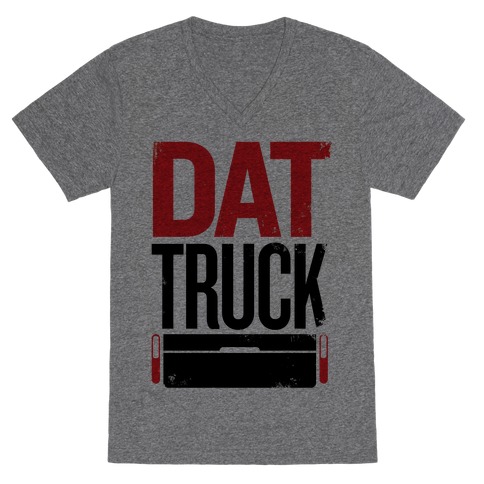 Dat Truck V-Neck Tee Shirt