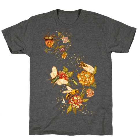 Florals & Insects T-Shirt