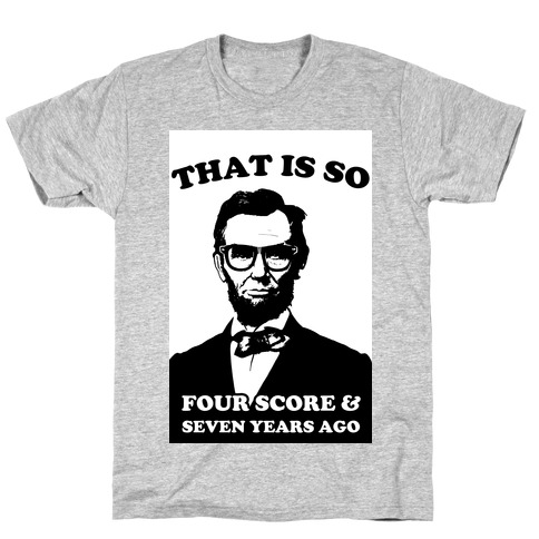 Hipster Abe (tank) T-Shirt