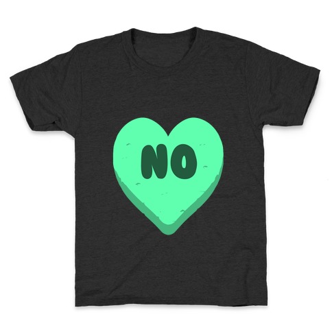Valentine's Day Heart No Kids T-Shirt
