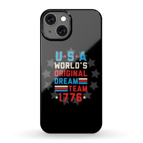 USA World's Original Dream Team 1776 Phone Case