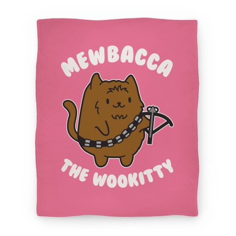 Mewbacca the Wookitty Blanket Blanket
