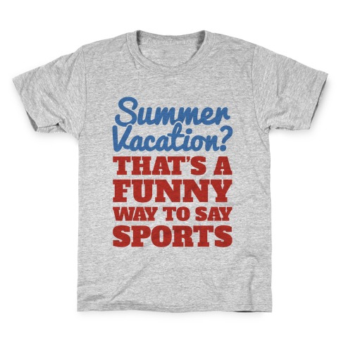 Summer Sports Kids T-Shirt