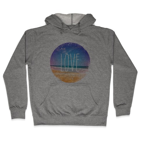 Love (The Beach) Hooded Sweatshirt