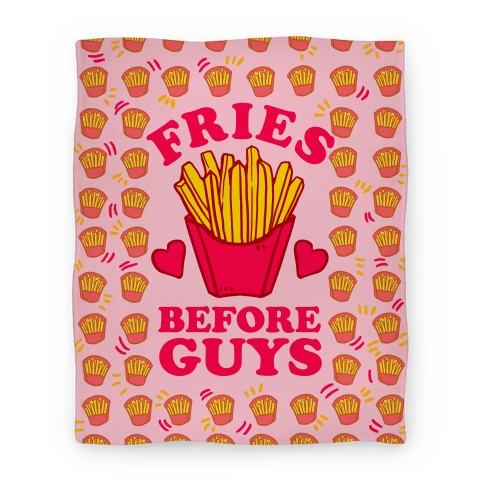 Fries Before Guys Blanket